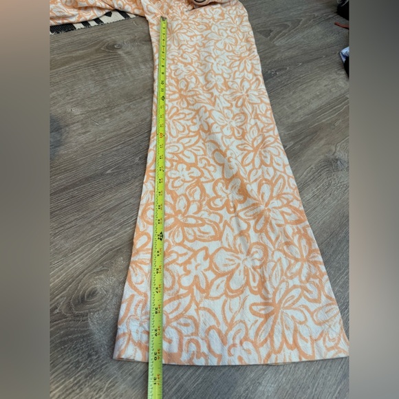 Free People Love So Right Wide-leg Cotton Pants Size 6 - Picture 9 of 11